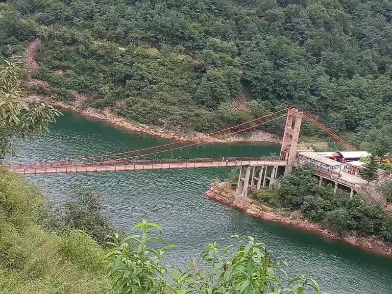 木質吊橋